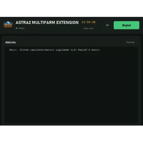  NexusAuth Astra2 MultiClient Botu - 3 Günlük Key